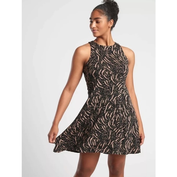 Athleta Dresses & Skirts - Athleta Santorini Thera Super Soft Stretchy Modal Jersey Knit Sleeveless Dress M